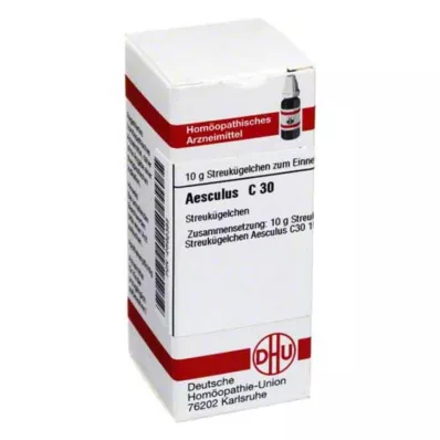 AESCULUS C 30 guľôčok, 10 g