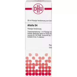 ALFALFA D 4 riedenie, 20 ml