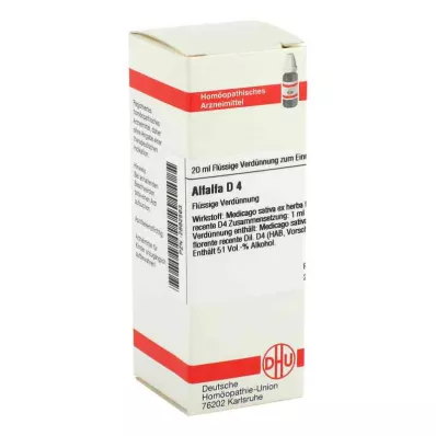 ALFALFA D 4 riedenie, 20 ml