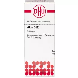 ALOE D 12 tabliet, 80 kapsúl