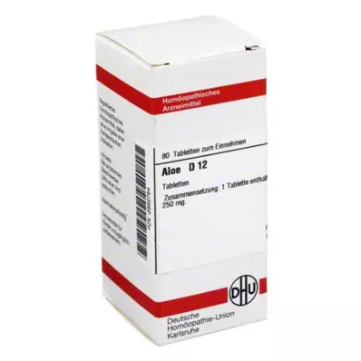 ALOE D 12 tabliet, 80 kapsúl ALOE D 12 tabliet, 80 kapsúl