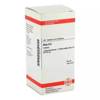 ALOE D 6 tabliet, 200 kapsúl ALOE D 6 tabliet, 200 kapsúl