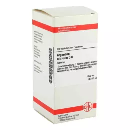 ARGENTUM NITRICUM D 8 tabliet, 200 kapsúl