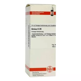 ARNICA D 20 riedenie, 50 ml