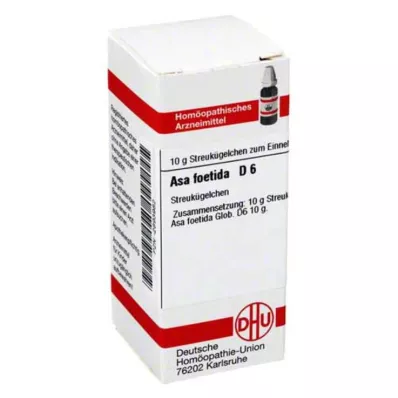 ASA FOETIDA D 6 guľôčok, 10 g
