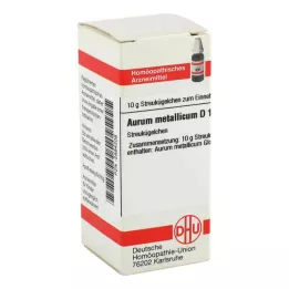 AURUM METALLICUM D 10 guľôčok, 10 g