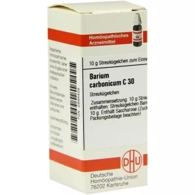 BARIUM CARBONICUM C 30 guľôčok, 10 g