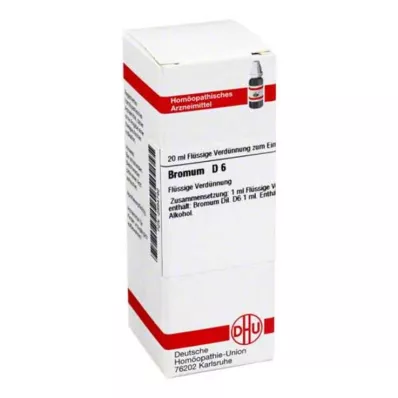 BROMUM D 6 riedenie, 20 ml
