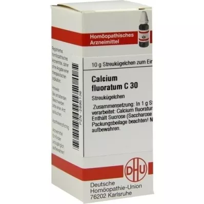 CALCIUM FLUORATUM C 30 guľôčok, 10 g