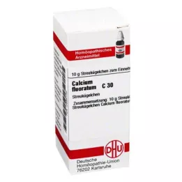 CALCIUM FLUORATUM C 30 guľôčok, 10 g