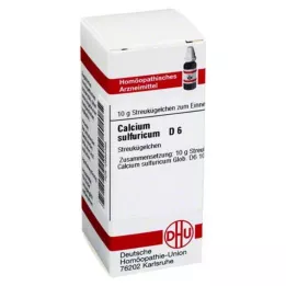 CALCIUM SULFURICUM D 6 guľôčok, 10 g
