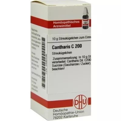CANTHARIS C 200 guľôčok, 10 g