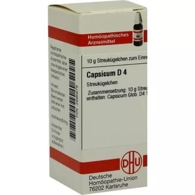 CAPSICUM D 4 guľôčky, 10 g