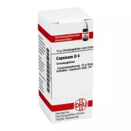 CAPSICUM D 4 guľôčky, 10 g