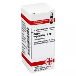 CARBO VEGETABILIS C 30 guľôčok, 10 g