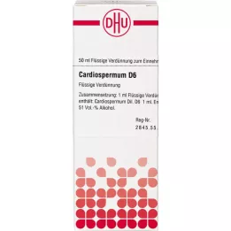 CARDIOSPERMUM D 6 riedenie, 50 ml