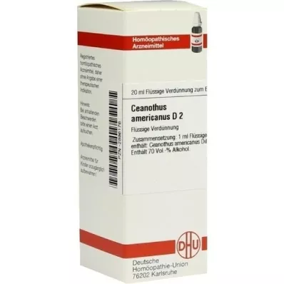CEANOTHUS AMERICANUS D 2 riedenie, 20 ml