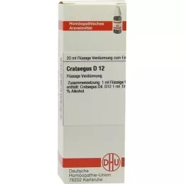 CRATAEGUS D 12 riedenie, 20 ml