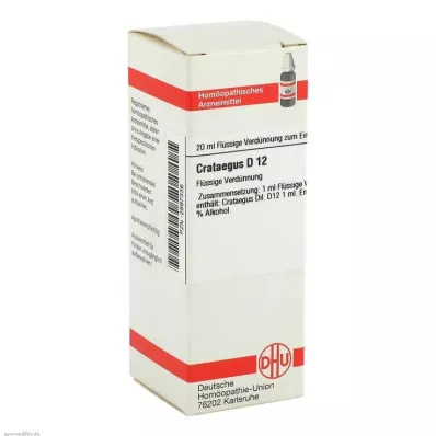 CRATAEGUS D 12 riedenie, 20 ml CRATAEGUS D 12 riedenie, 20 ml