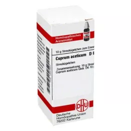 CUPRUM ACETICUM D 6 guľôčok, 10 g