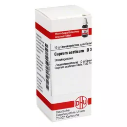 CUPRUM ACETICUM D 30 guľôčok, 10 g