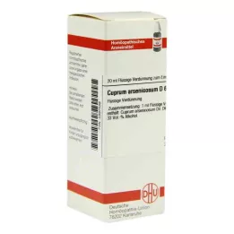 CUPRUM ARSENICOSUM D 6 riedenie, 20 ml