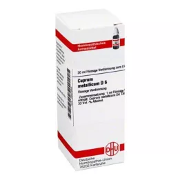 CUPRUM METALLICUM D 6 riedenie, 20 ml