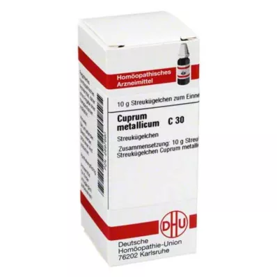 CUPRUM METALLICUM C 30 guľôčok, 10 g