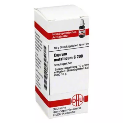 CUPRUM METALLICUM C 200 guľôčok, 10 g CUPRUM METALLICUM C 200 guľôčok, 10 g
