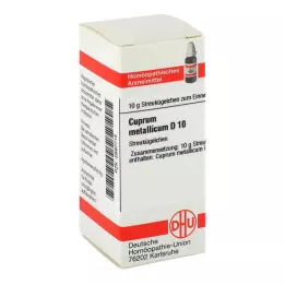 CUPRUM METALLICUM D 10 guľôčok, 10 g