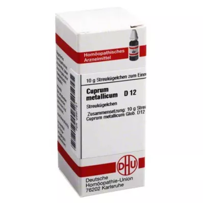 CUPRUM METALLICUM D 12 guľôčok, 10 g