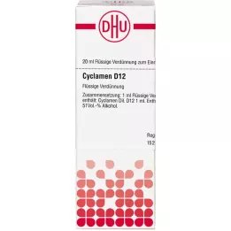 CYCLAMEN D 12 riedenie, 20 ml