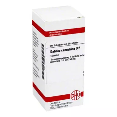 DATISCA cannabina D 2 tablety, 80 ks DATISCA cannabina D 2 tablety, 80 ks