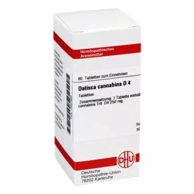 DATISCA cannabina D 4 tablety, 80 ks DATISCA cannabina D 4 tablety, 80 ks