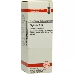 DIGITALIS D 12 riedenie, 20 ml