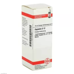 DIGITALIS D 12 riedenie, 20 ml