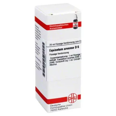 EQUISETUM ARVENSE D 6 riedenie, 20 ml