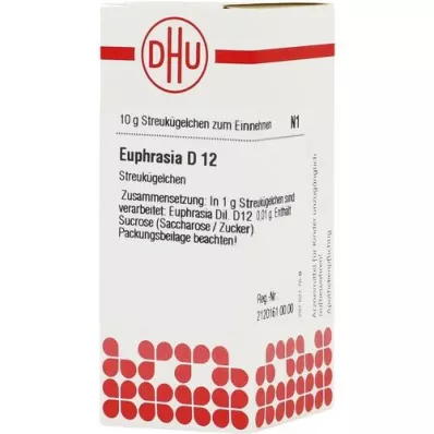 EUPHRASIA D 12 guľôčok, 10 g