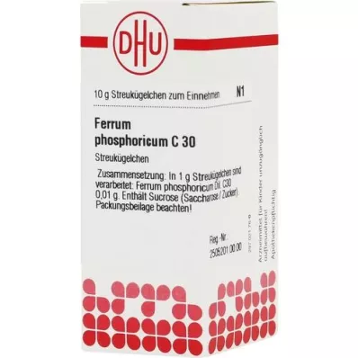 FERRUM PHOSPHORICUM C 30 guľôčok, 10 g
