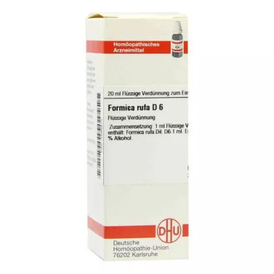 FORMICA RUFA D 6 riedenie, 20 ml FORMICA RUFA D 6 riedenie, 20 ml