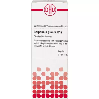GALPHIMIA GLAUCA D 12 riedenie, 50 ml