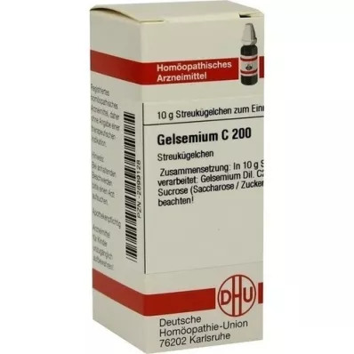 GELSEMIUM C 200 guľôčok, 10 g