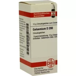 GELSEMIUM D 200 globúl, 10 g