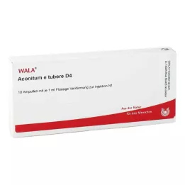ACONITUM E tubere D 4 ampulky, 10X1 ml