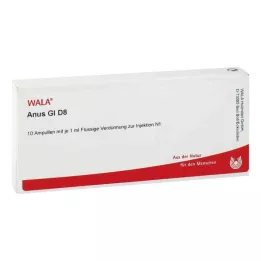 ANUS GL D 8 ampuliek, 10X1 ml