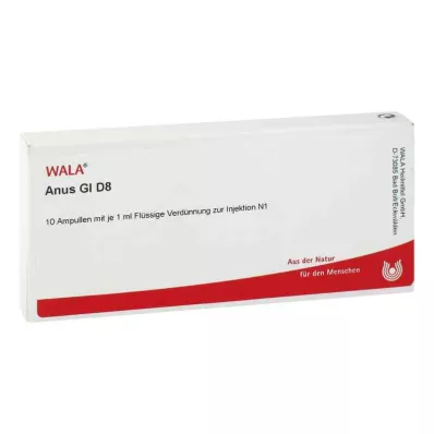 ANUS GL D 8 ampuliek, 10X1 ml ANUS GL D 8 ampuliek, 10X1 ml