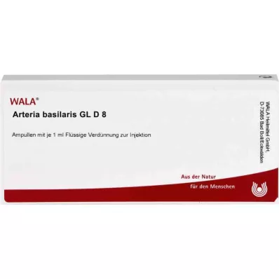 ARTERIA BASILARIS GL D 8 ampuliek, 10X1 ml ARTERIA BASILARIS GL D 8 ampuliek, 10X1 ml