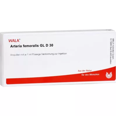 ARTERIA FEMORALIS GL D 30 ampuliek, 10X1 ml