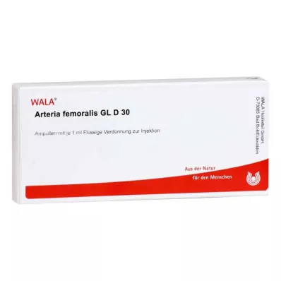 ARTERIA FEMORALIS GL D 30 ampuliek, 10X1 ml