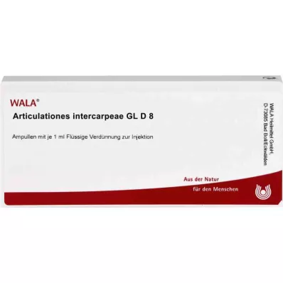 ARTICULATIONES intercarpeae GL D 8 ampuliek, 10X1 ml ARTICULATIONES intercarpeae GL D 8 ampuliek, 10X1 ml